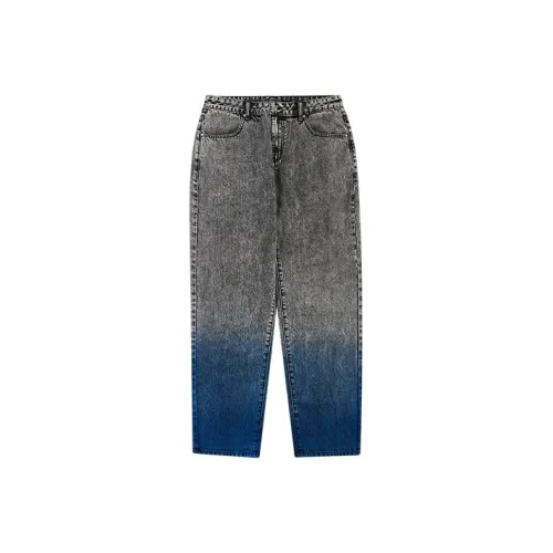 DANGEROUSPEOPLE Прямой крой Брюки Джинсы Унисекс