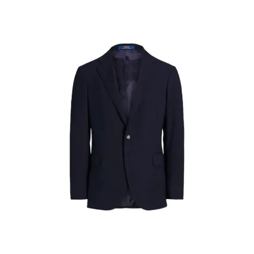 Polo Ralph Lauren Ткани вязаные Blazer Куртки Пальто Мужской Морской синий