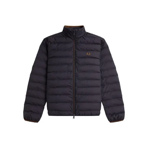 FRED PERRY Морской синий Мужские куртки