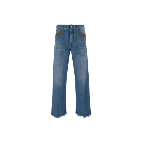 FENDI Blue Men's Jeans FENDI Синий Мужские Джинсы