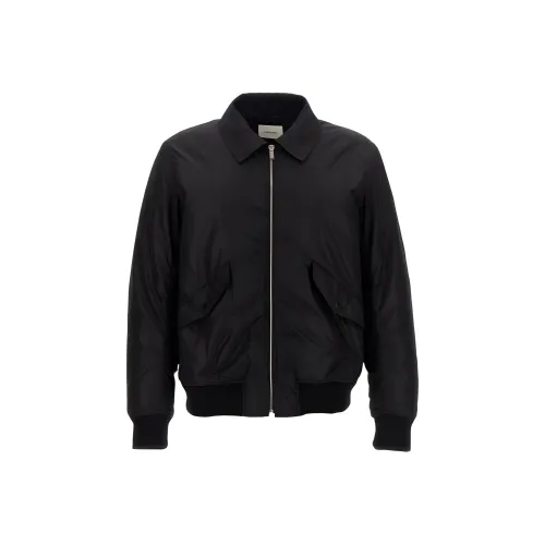 SAINT LAURENT SS24 Куртки и Пальто Мужской Черный