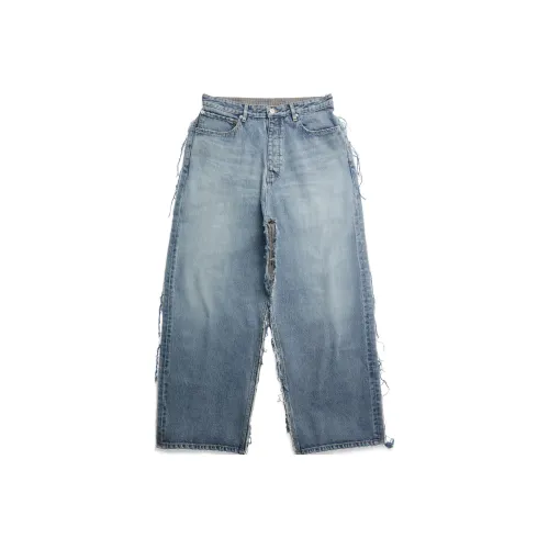 Balenciaga Baggy Синий Мужские Джинсы