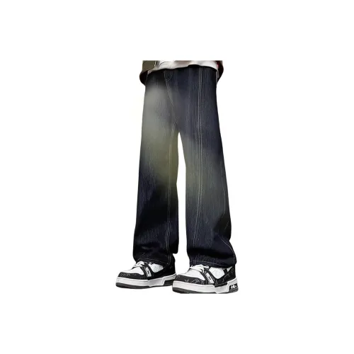 YEARNED Черные Унисекс Джинсы