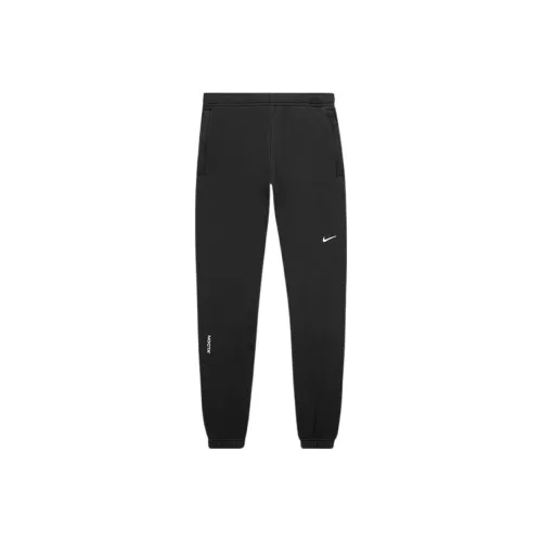 Nike Черные Мужские Вязаные Тренировочные Штаны