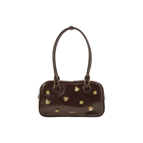 LOSEA ПУ (полиуретан) Сумка через плечо Средняя Женская Кофейного цвета