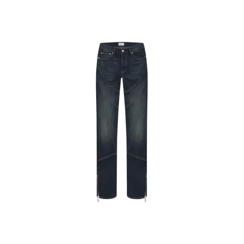Rhude Синие Унисекс Джинсы
