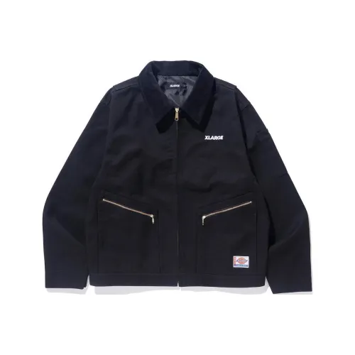 XLARGE x Dickies Черная унисекс куртка
