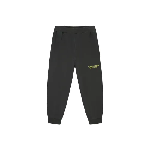 Volcom Повседневные брюки Унисекс Оливково-зеленый