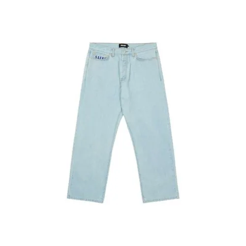 Дворцовый Светло-синий Унисекс Джинсы