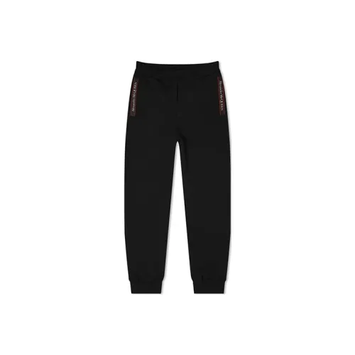 Alexander McQueen Черные Мужские Вязаные Спортивные Штаны