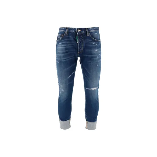 DSQUARED 2 Blue Men's Jeans DSQUARED 2 Синий Мужской Джинсы
