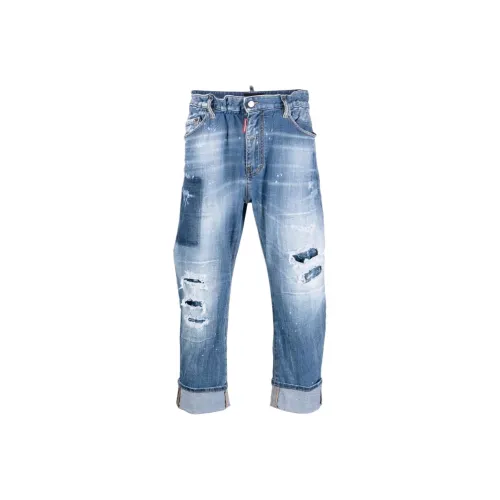 DSQUARED 2 Blue Men's Jeans DSQUARED 2 Синий Мужской Джинсы