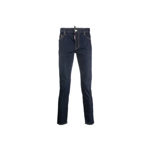 DSQUARED 2 Джинсы Мужские Джинсовый Синий
