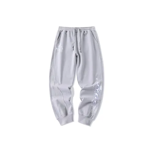 LAMLICKA x Nasapanda Повседневные брюки Унисекс Серый