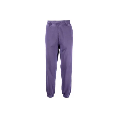 Carhartt WIP Purple Men's Knitted Training Pants Carhartt WIP Фиолетовые Мужские Вязаные Спортивные Штаны