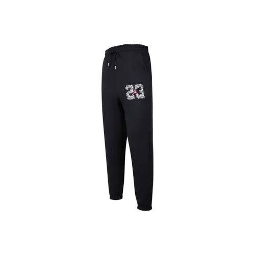 Jordan Sport Черные Мужские Вязаные Тренировочные Штаны