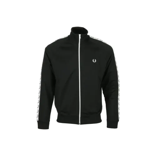 FRED PERRY Черные Мужские Куртки