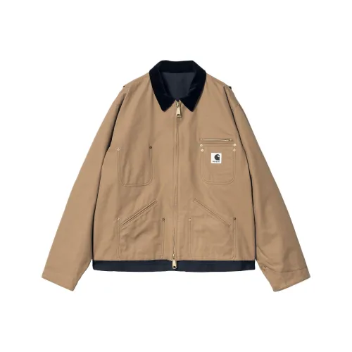 Sacai совместный бренд Carhartt WIP Co Branded SS24 Хаки Мужские Куртки