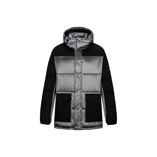 ARMANI EXCHANGE Серый Черный Мужской Пуховик