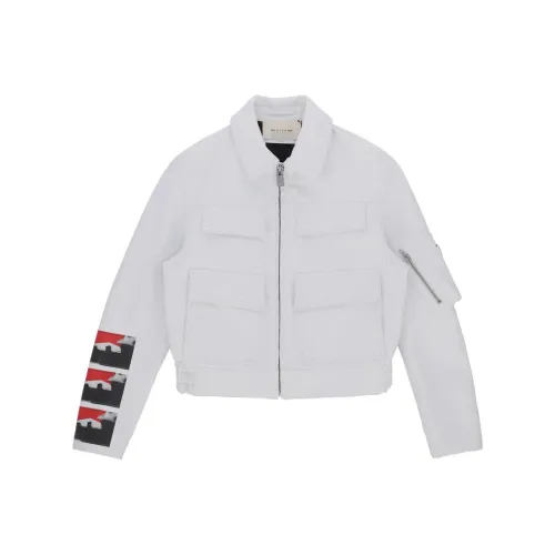 1017 Alyx 9SM Mark Flood Collaboration Белый Унисекс Кожаные куртки