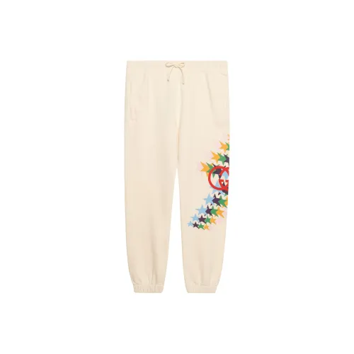 GUCCI SS22 Вязаные спортивные брюки мужские бежевые