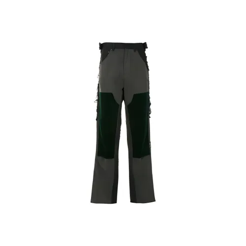 Off Белый FW21 Черный Мужские Джинсы