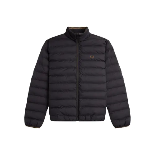 FRED PERRY Черные Мужские Куртки
