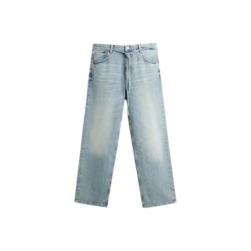 ZARA Medium Blue Men's Jeans ZARA Средне-синие мужские джинсы