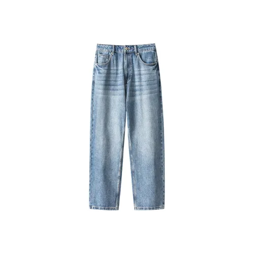 WILLIAM FOX&SONS Синие Унисекс Джинсы