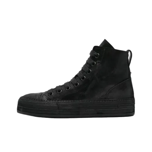 Ann Demeulemeester Скейтборд Кроссовки Высокие Черные Женские
