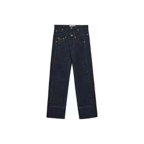 LOEWE Совместное издание Темно-синие Мужские Джинсы