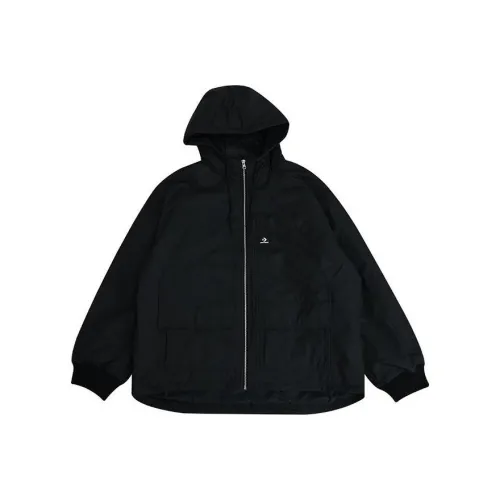 Конверс Хлопковый пуховик Мужской Черный