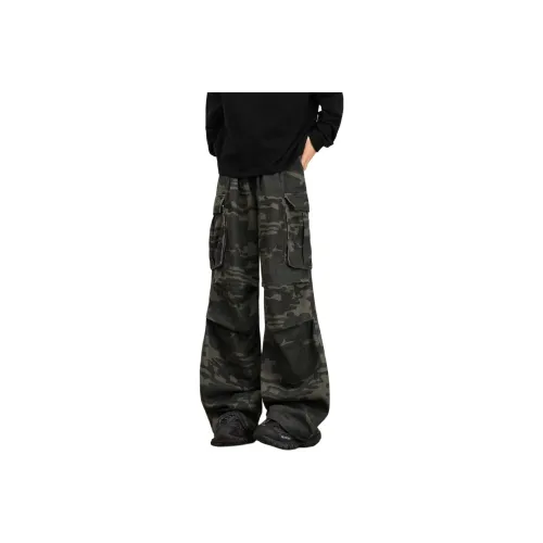 PAINT STAIN Камуфляж Унисекс Джинсы