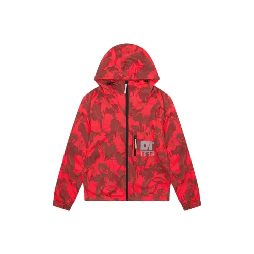 Denim Tears SS25 Красный Унисекс Куртки