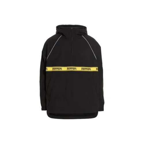 Куртки и пальто Ferrari для мужчин черного цвета