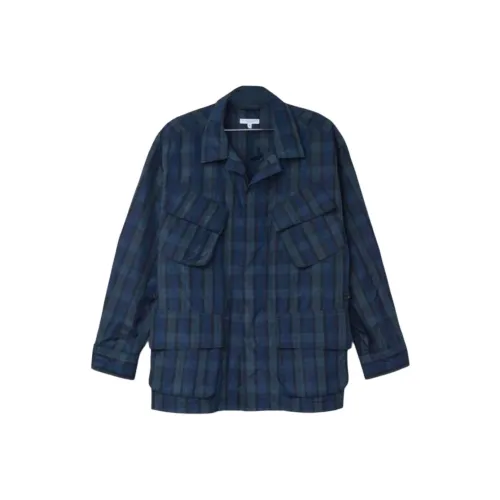 Сотрудничество Engineered Garments Синий Черный Мужские Куртки