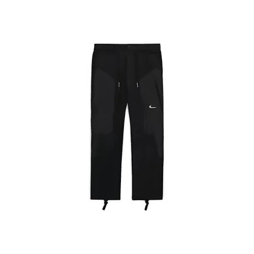 Nike Вязаные тренировочные штаны унисекс черные