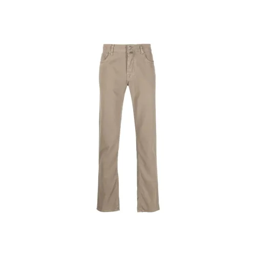 JACOB COHEN Light Brown Men's Jeans JACOB COHEN Светло-коричневые мужские джинсы