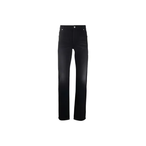 BALMAIN Мужские черные джинсы