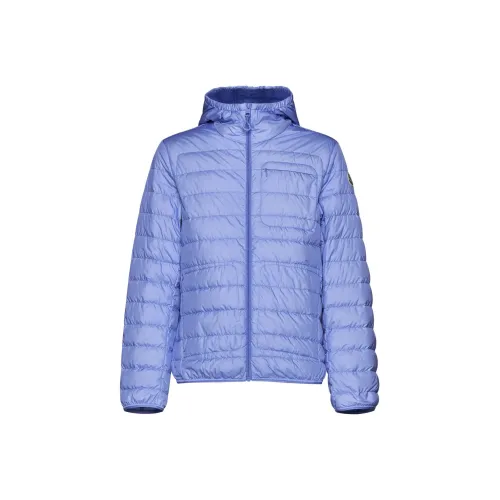 MONCLER Синий Мужской Пуховик