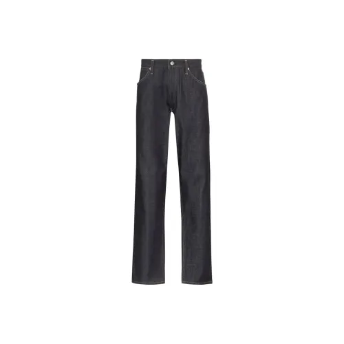 JIL SANDER Мужские черные джинсы