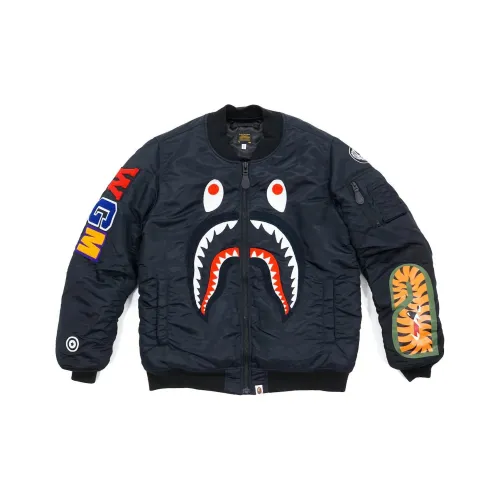 A BATHING APE Куртка Унисекс Черная