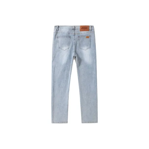 JEEP Винтажные синие мужские джинсы