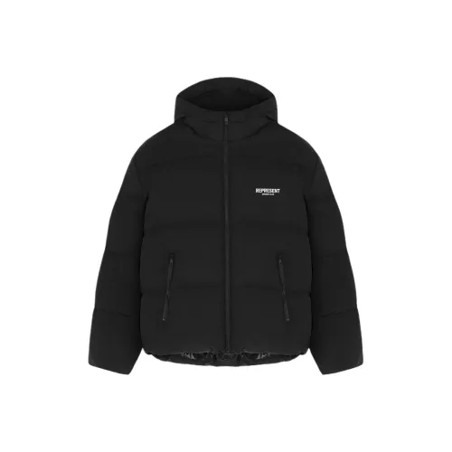 REPRESENT Пуховик Мужской Черный