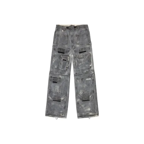 DIESEL Gray Men's Jeans DIESEL Серый Мужские Джинсы