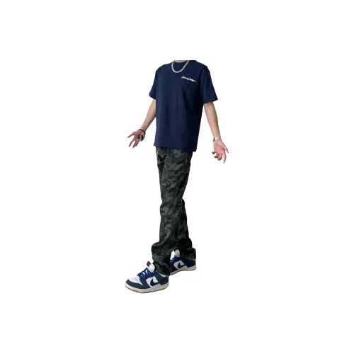 KVIV Камуфляж Унисекс Джинсы