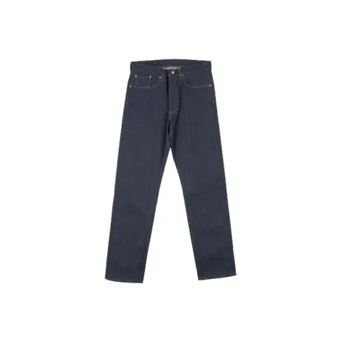 Denim Tears Co-brand Дымчато-серый Мужские Джинсы