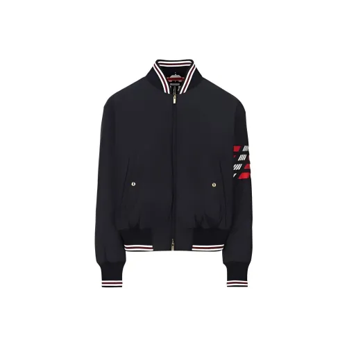 THOM BROWNE Мужские черные куртки