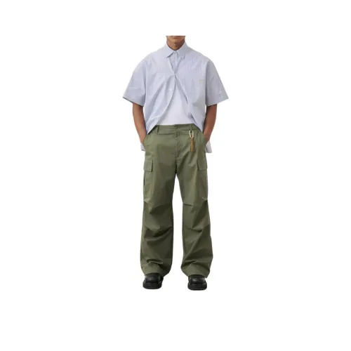 DARKPARK Карго Брюки Мужские Зеленые