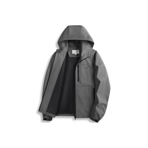 Куртки и пальто Dance with Wolves Мужские Средне-серого цвета